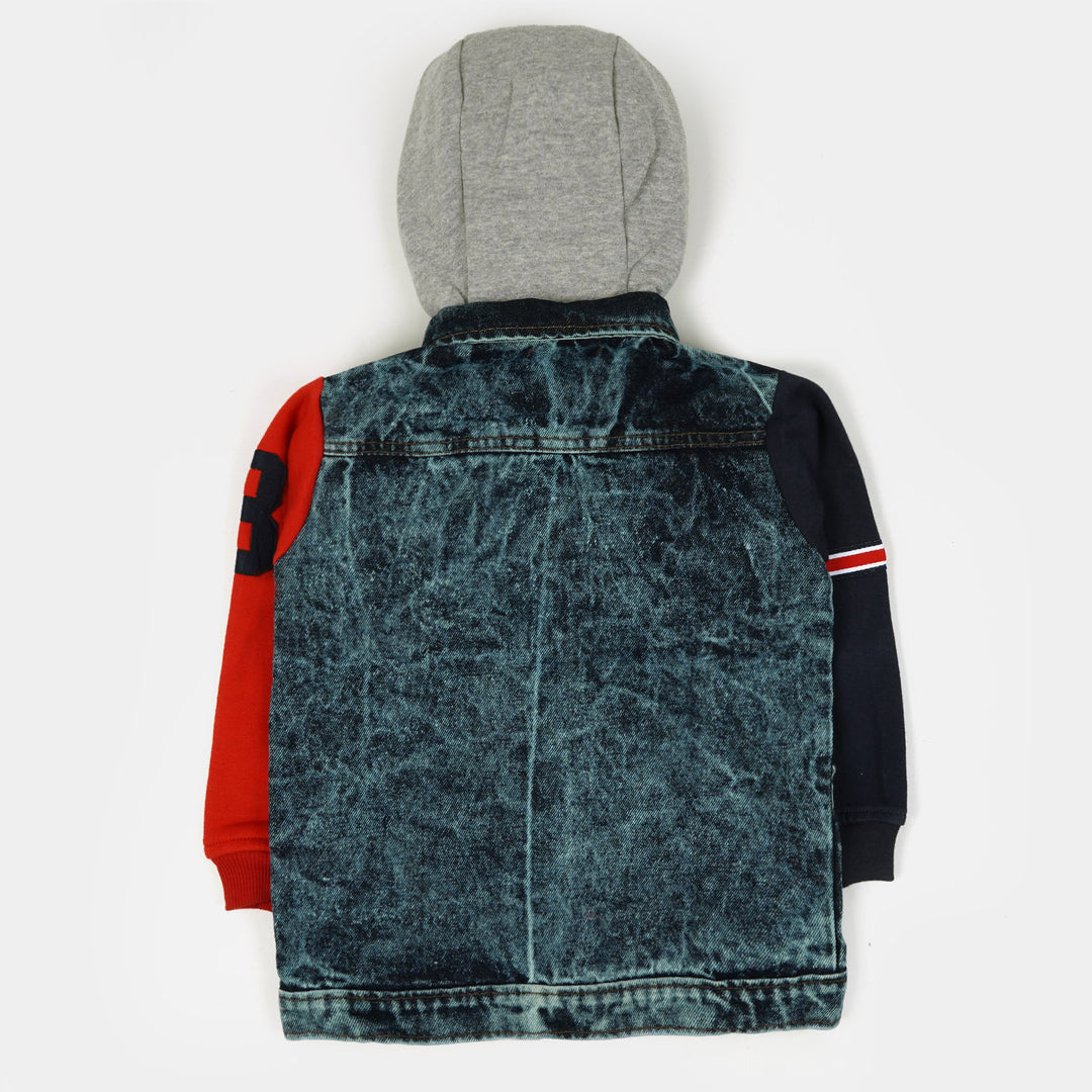 Boys Denim Jacket League - Blue