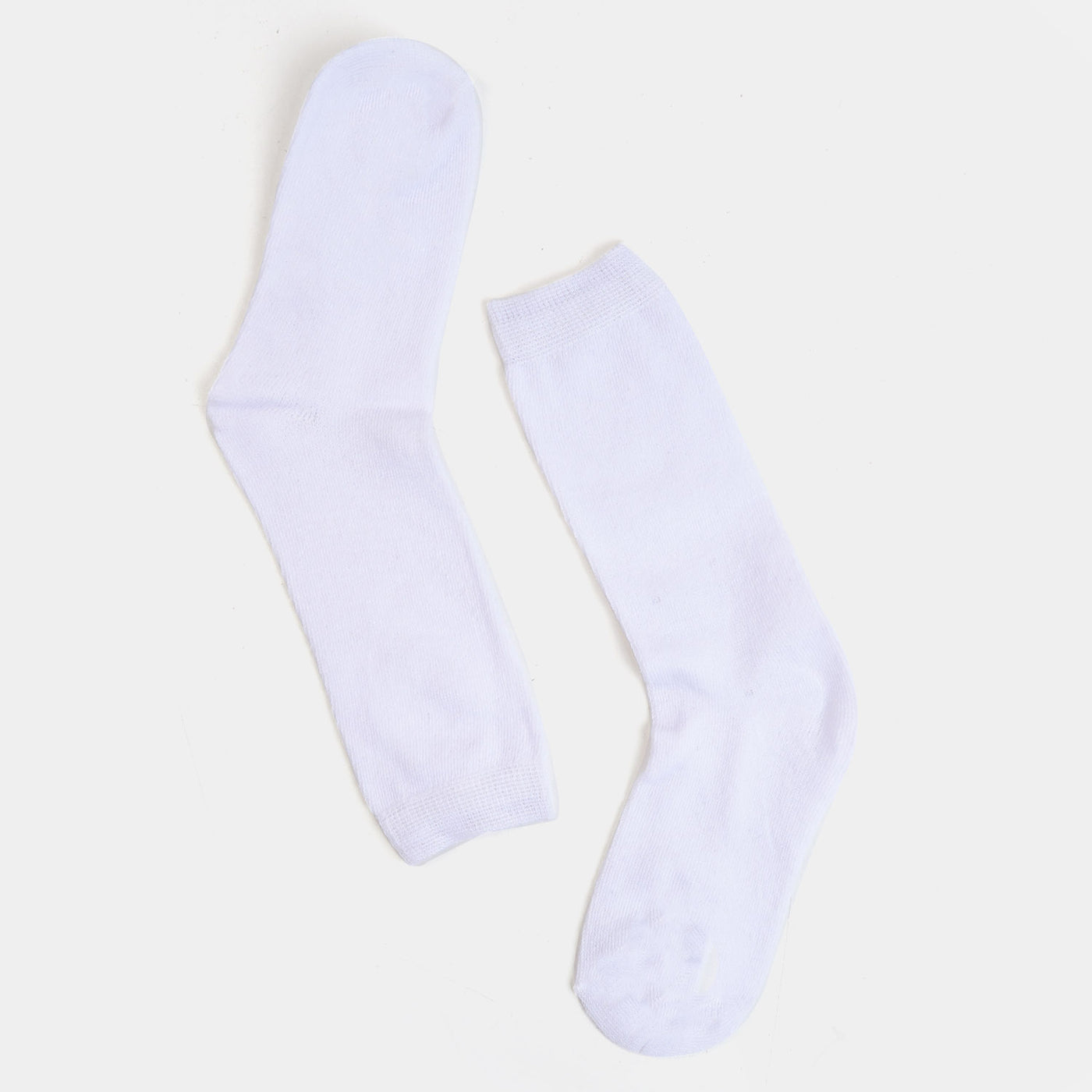 Kids School Socks White