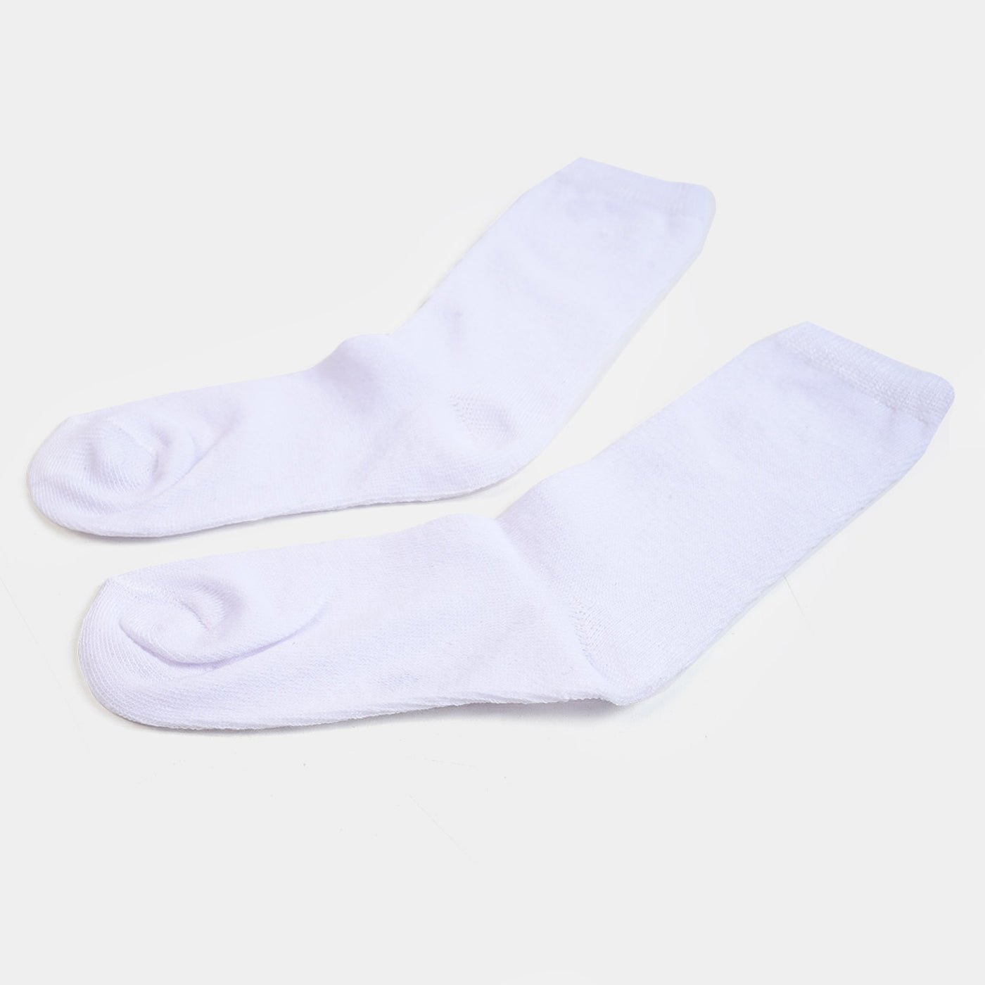 Kids School Socks White