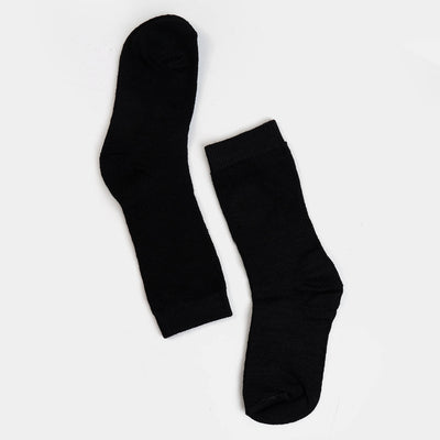 Kids School Socks Black