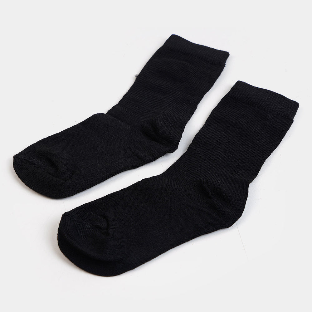 Kids School Socks Black