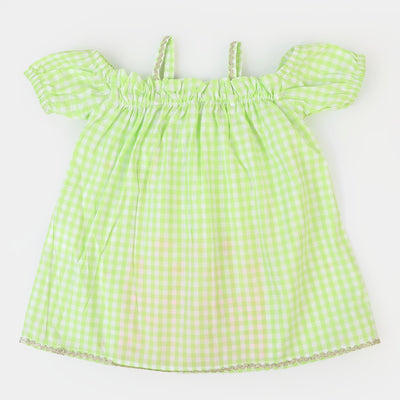 Infant Girls Cotton 2Pcs Suit Little Feast - Green