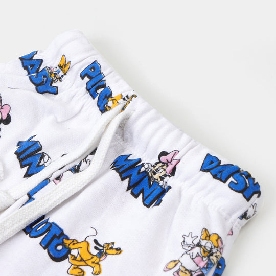 Girls Pajama Pluto - White