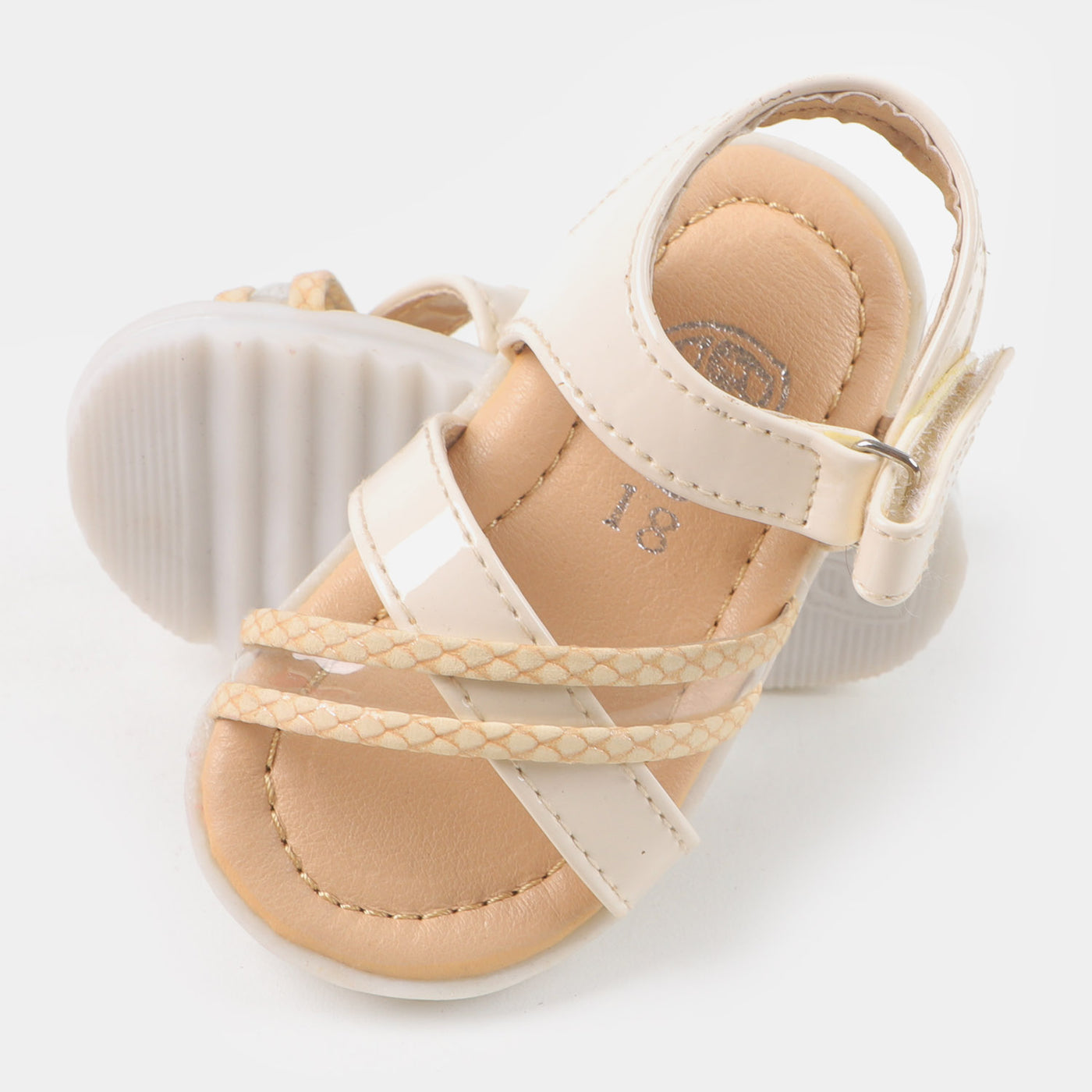 Girls Sandal 1218 - BEIGE