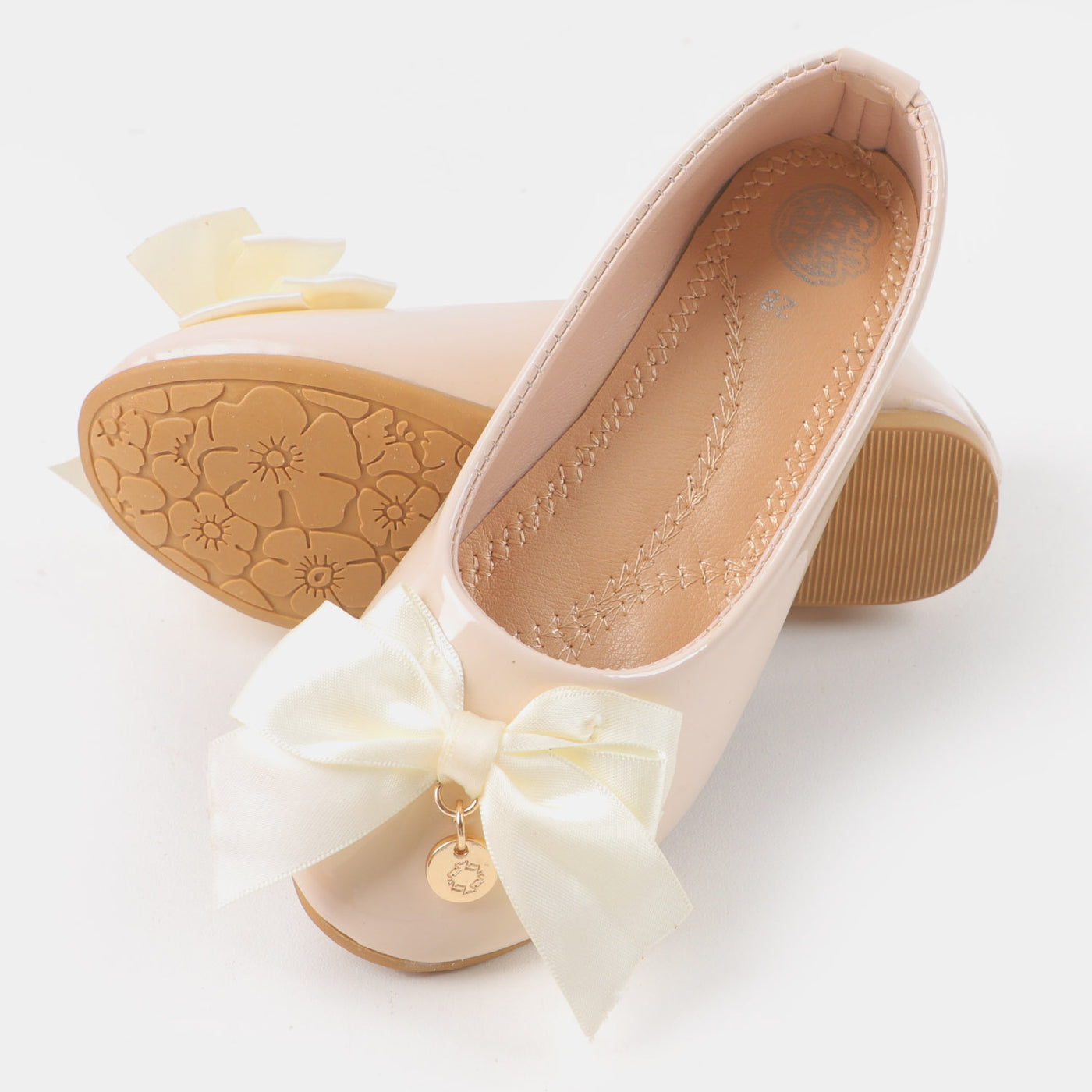 Girls Pumps PP-3 - BEIGE