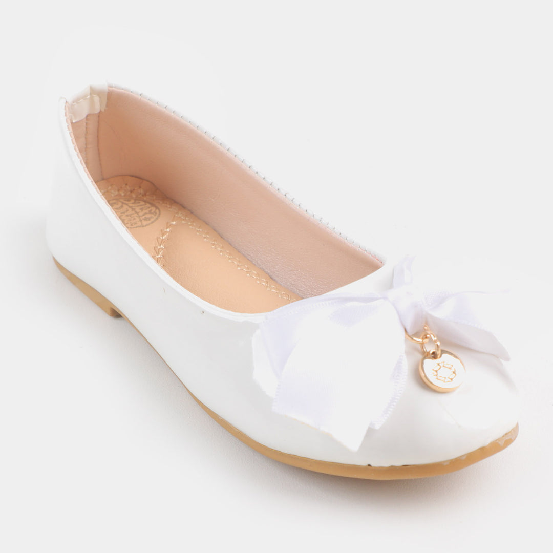 Girls Pumps PP-3 - White