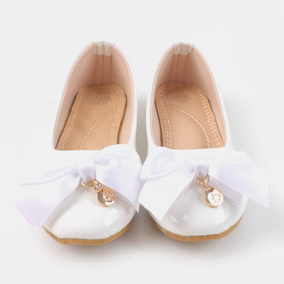 Girls Pumps PP-3 - White