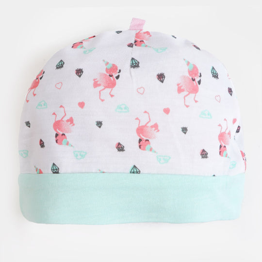 Baby Cap/Hat 0-6M+ | Flamingo
