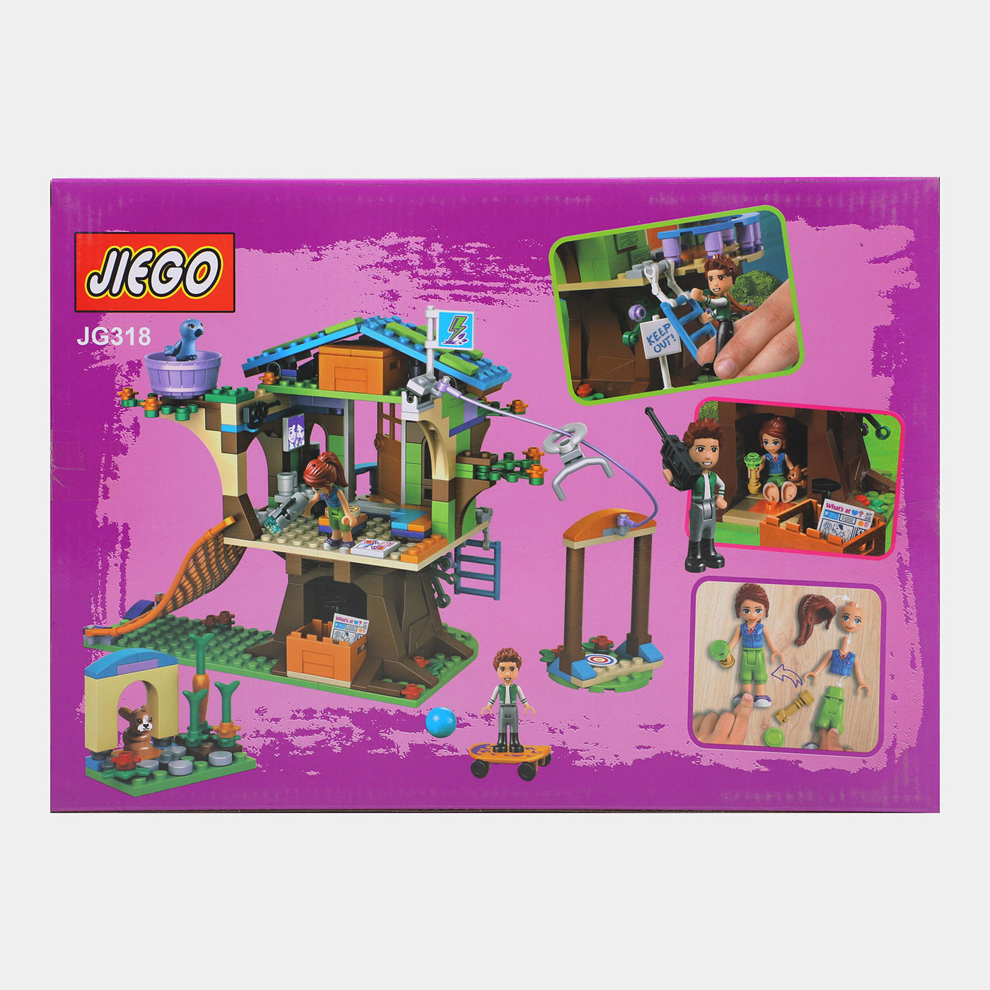 Girls Building Blocks Play Set 365Pcs