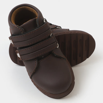 Boys Sneakers SK-3 - COFFEE