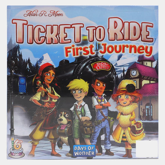 Ticket To Ride First Journey Board Game