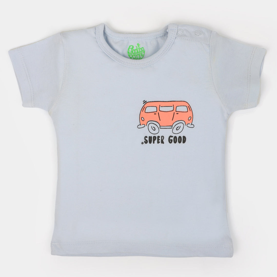 Infant Boys Cotton T-Shirt Super Good