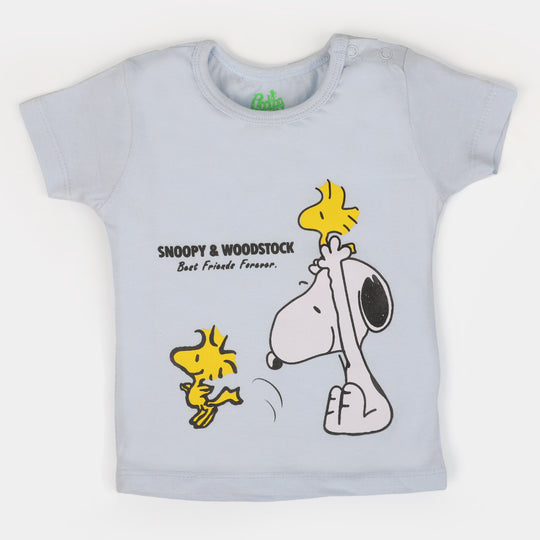 Infant Boys Cotton T-Shirt Woodstock