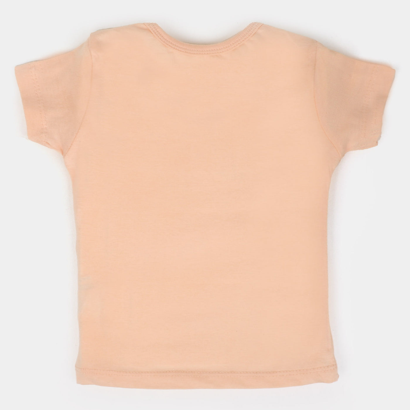 Infant Boys Cotton T-Shirt Woodstock - Peach