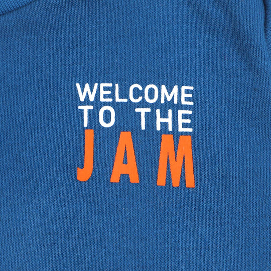 Infant Boys Knitted Suit Space Jam - Navy