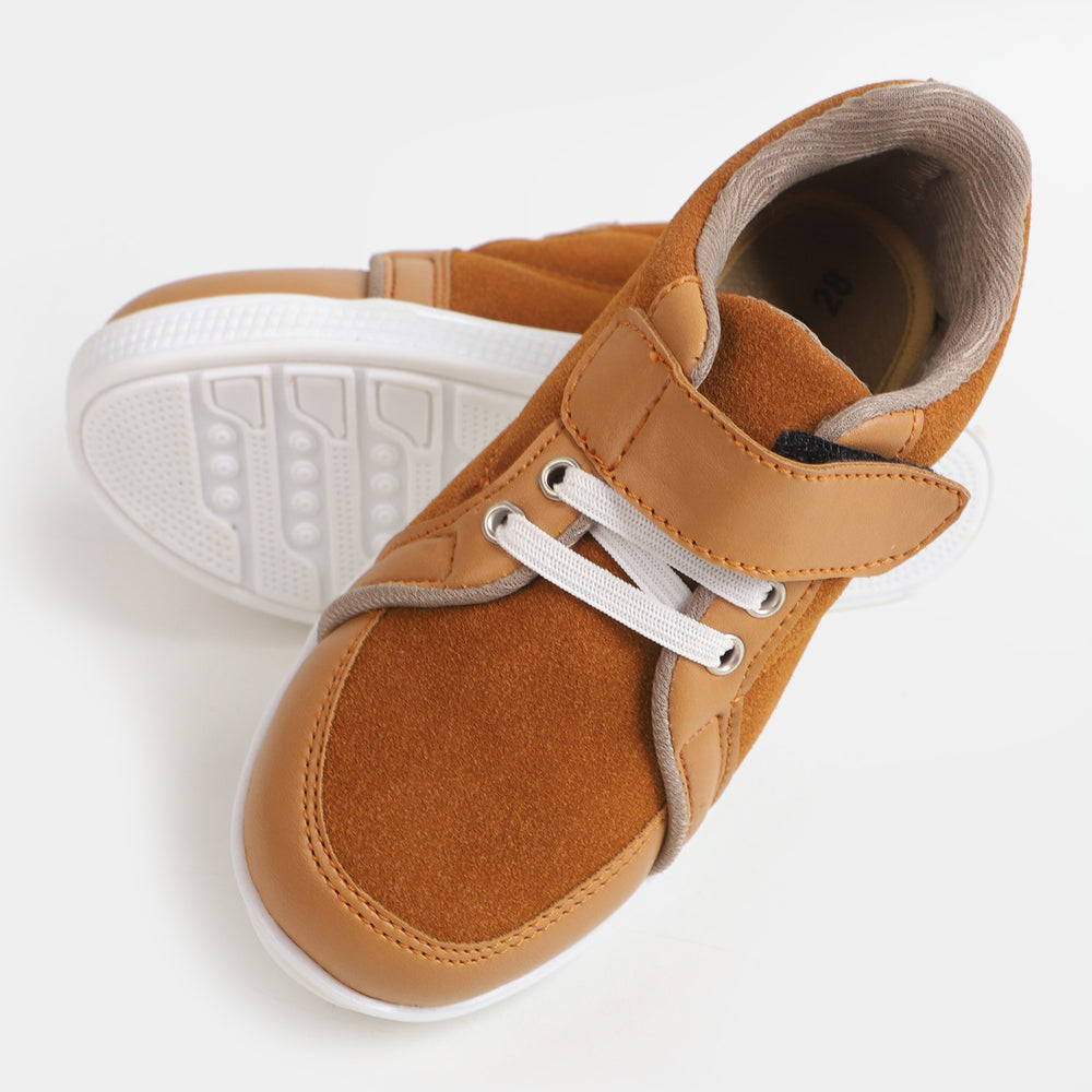 Boys Sneakers 203-6 - BROWN