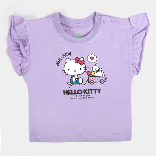 Infant Girls T-Shirt Character | Purple