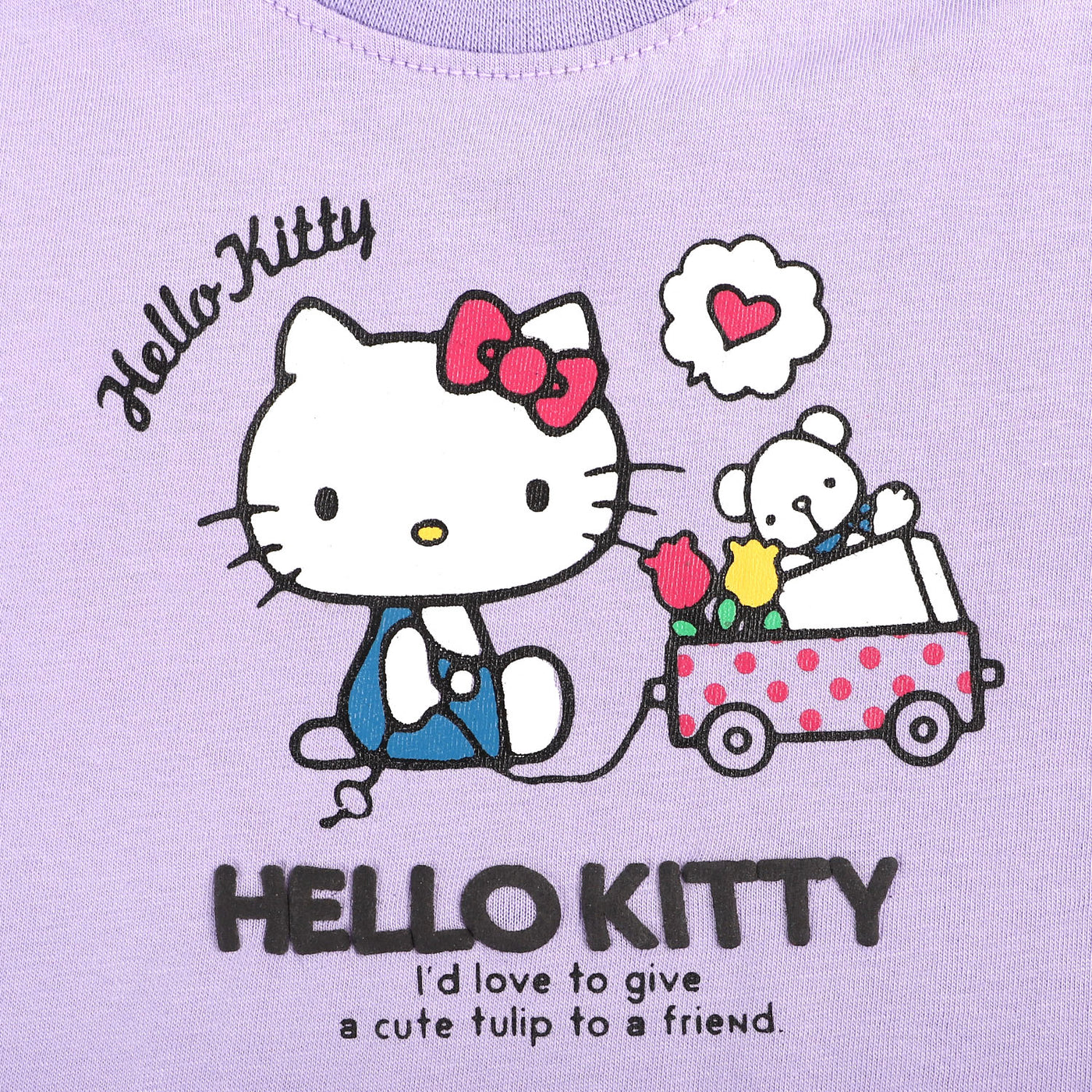 Infant Girls T-Shirt Character | Purple
