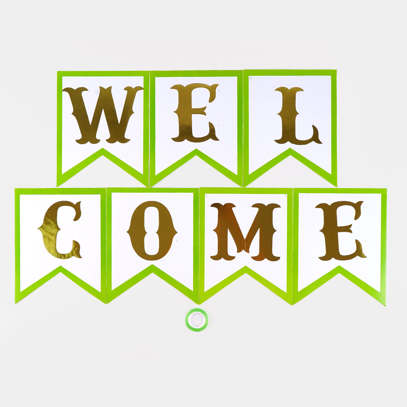 Hanging Welcome decorations Banner