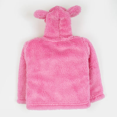 Infant Girls Knitted Jacket Character - Pink