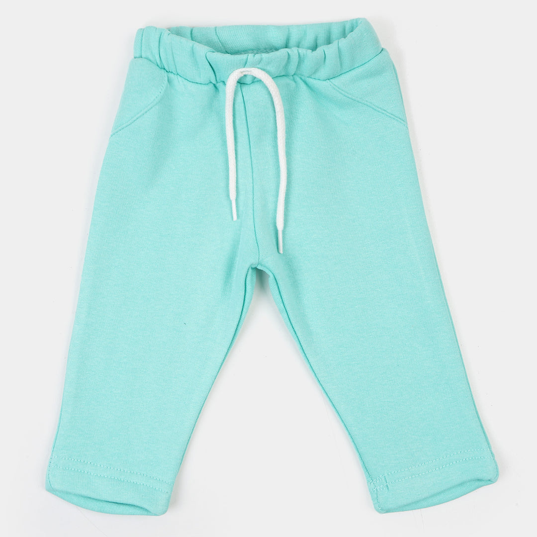 Infant Boys Sleeping Pajama Basic - Sea Green