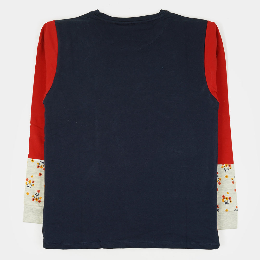 Teens Girls Sweatshirt Floral - Multi