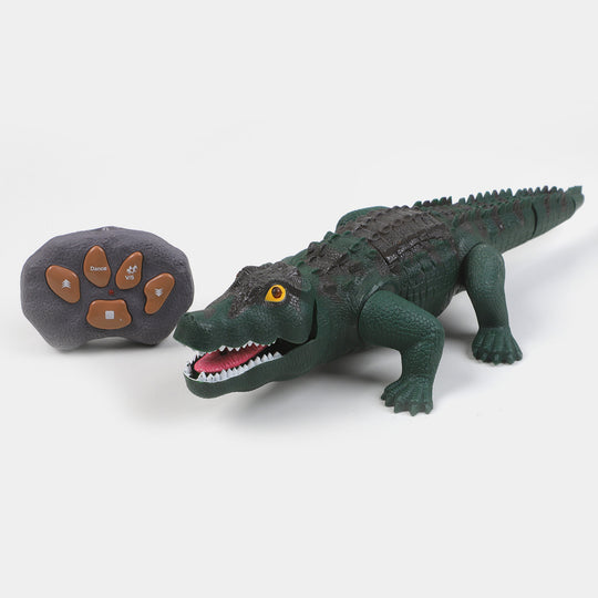 Remote Control Crocodile with LED Lights & Sound Effects