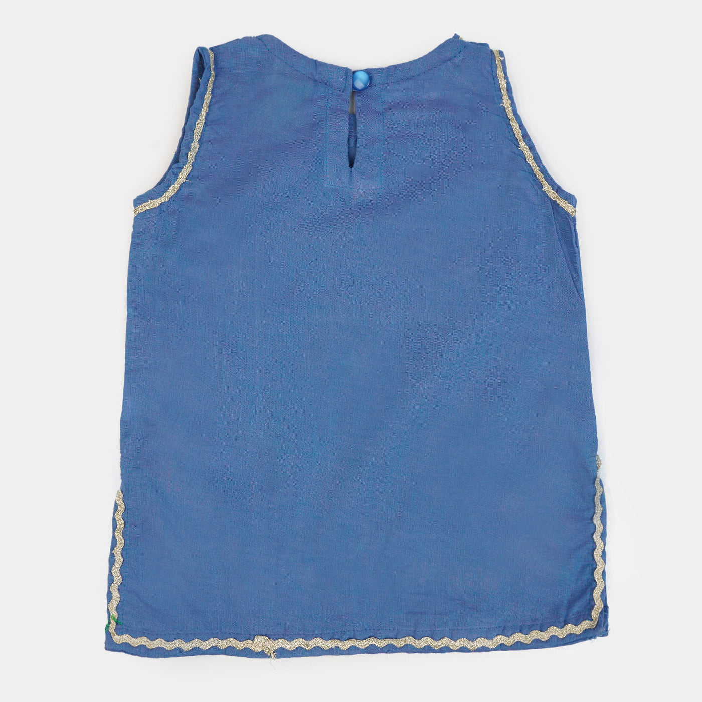 Infant Girls Embroidered Kurti Dreamy | Blue