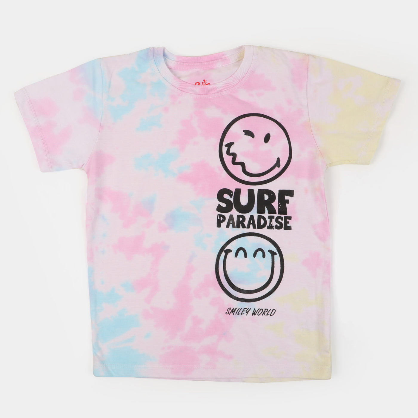 Boys Cotton T-Shirt Surf Paradise - Multi
