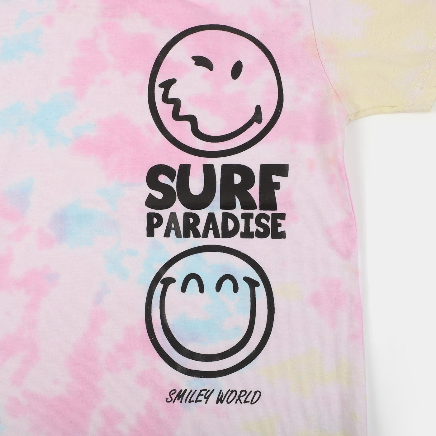 Boys Cotton T-Shirt Surf Paradise - Multi
