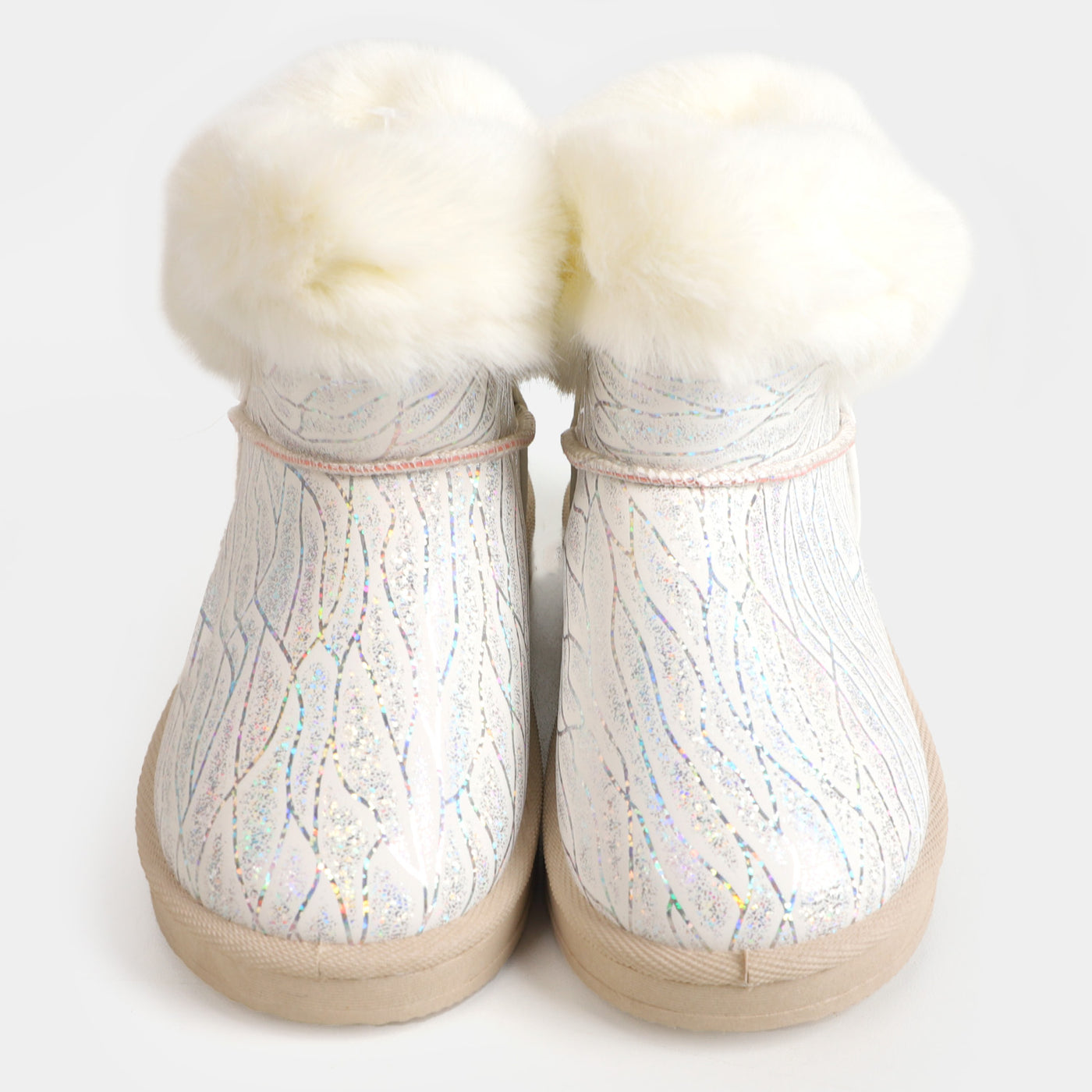 Girls Winter Snow Long Boots 2108 - White