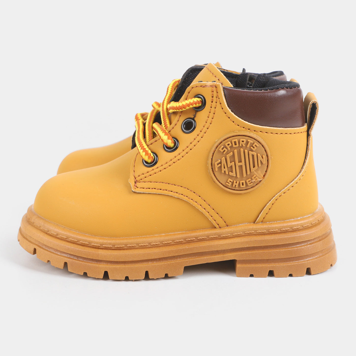 Boys Long Boots FL333 - Mustard