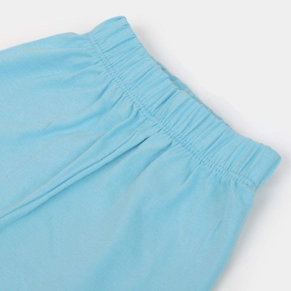 Infant Girls Plain Tights | Sky Blue