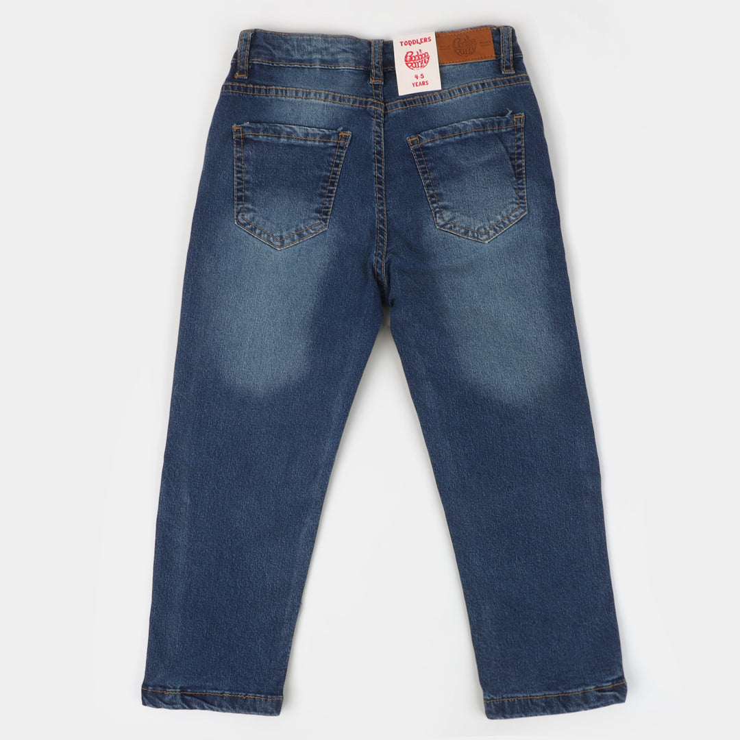 Boys Denim Pant Basic - Mid Blue