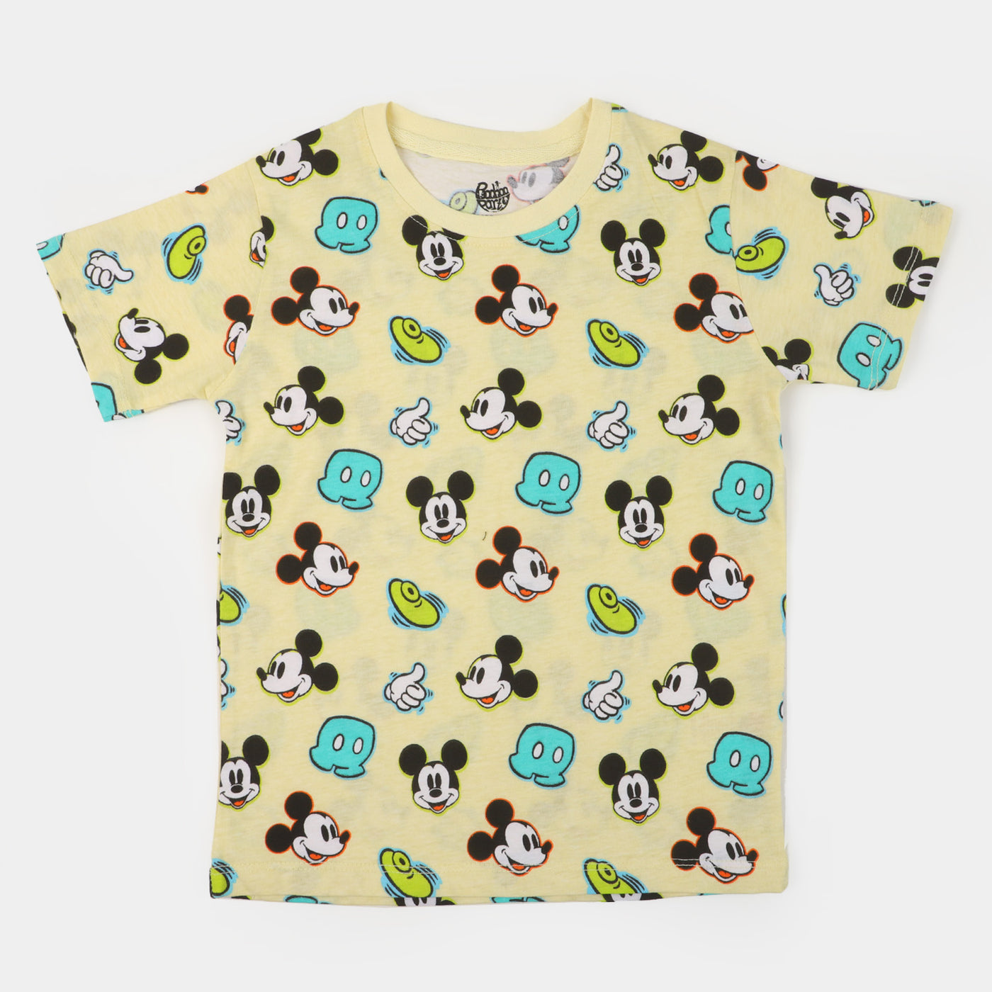 Boys T-Shirt Character | Light Yellow