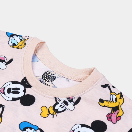 Infant Boys T-Shirt Character | Cream