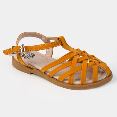 Girls Sandal SD-25-Mustard