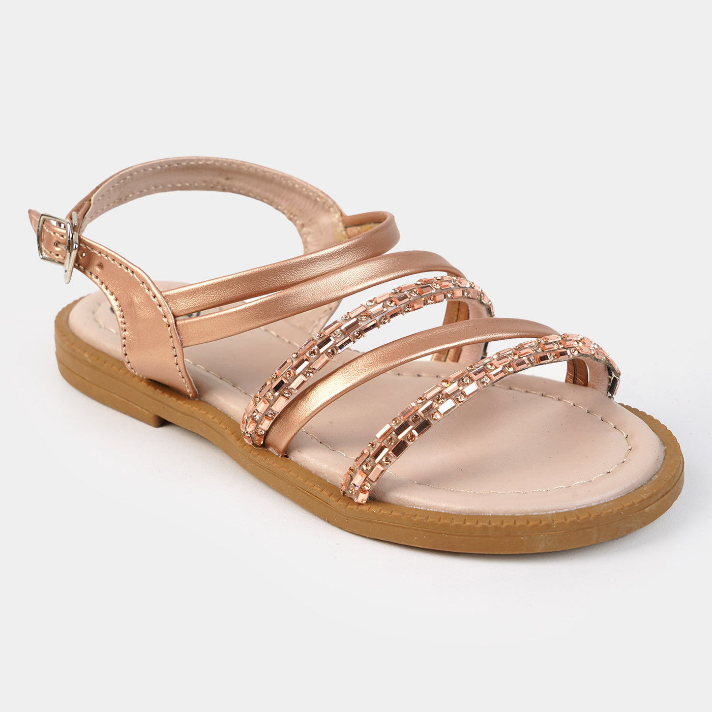 Girls Sandal SD-7-Champagne