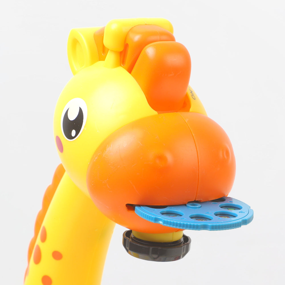 Giraffe Drawing board Projector Set With Light& Music