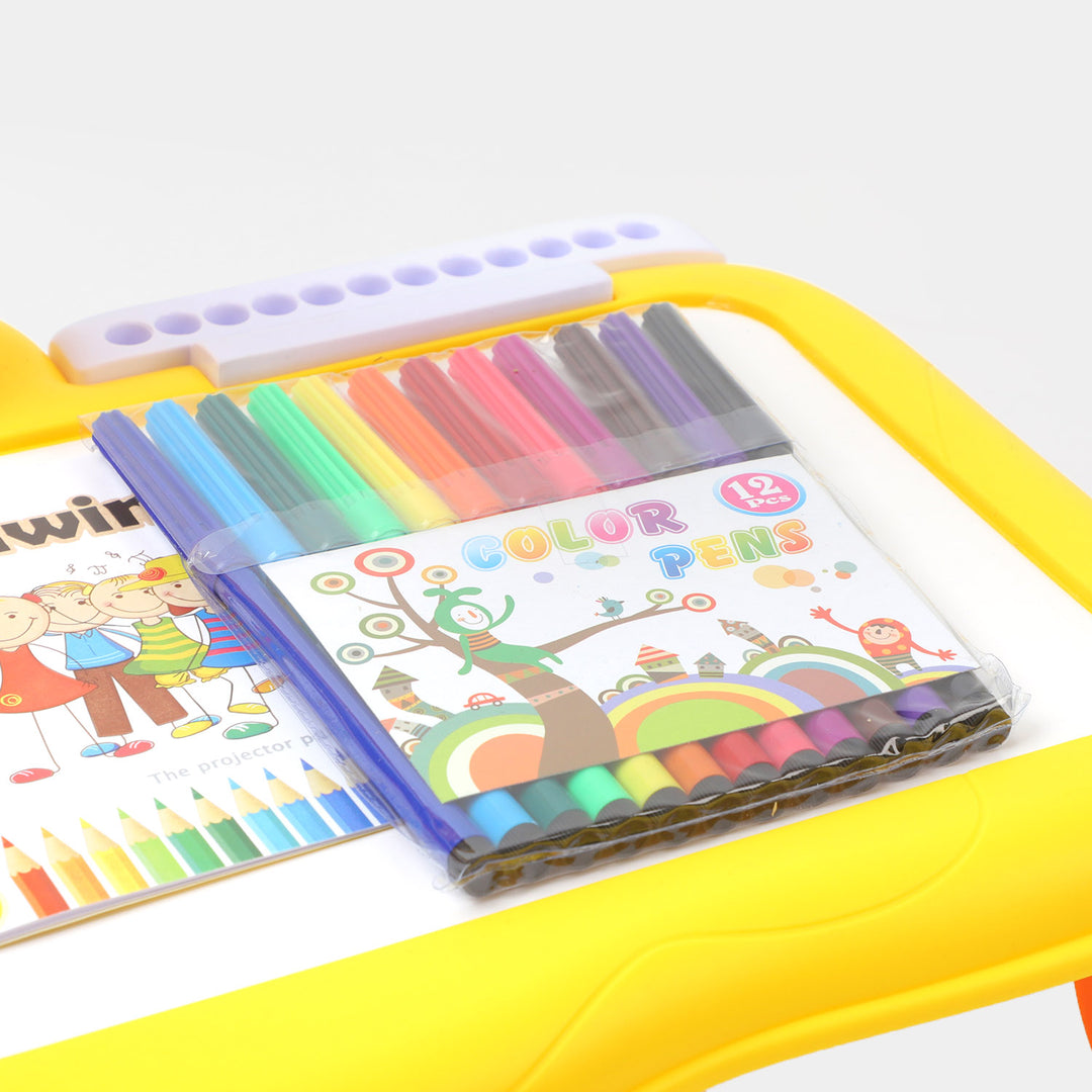 Giraffe Drawing board Projector Set With Light& Music