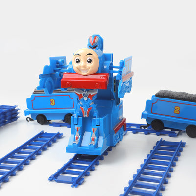 Transformation Electric Track Train Set For Kids