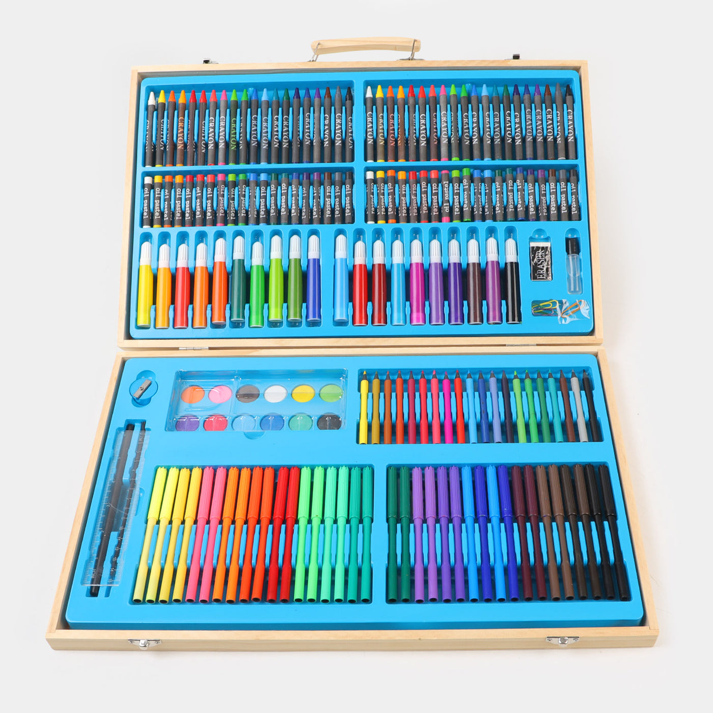 Art Painting & Colors Set with Wooden | 180PCs