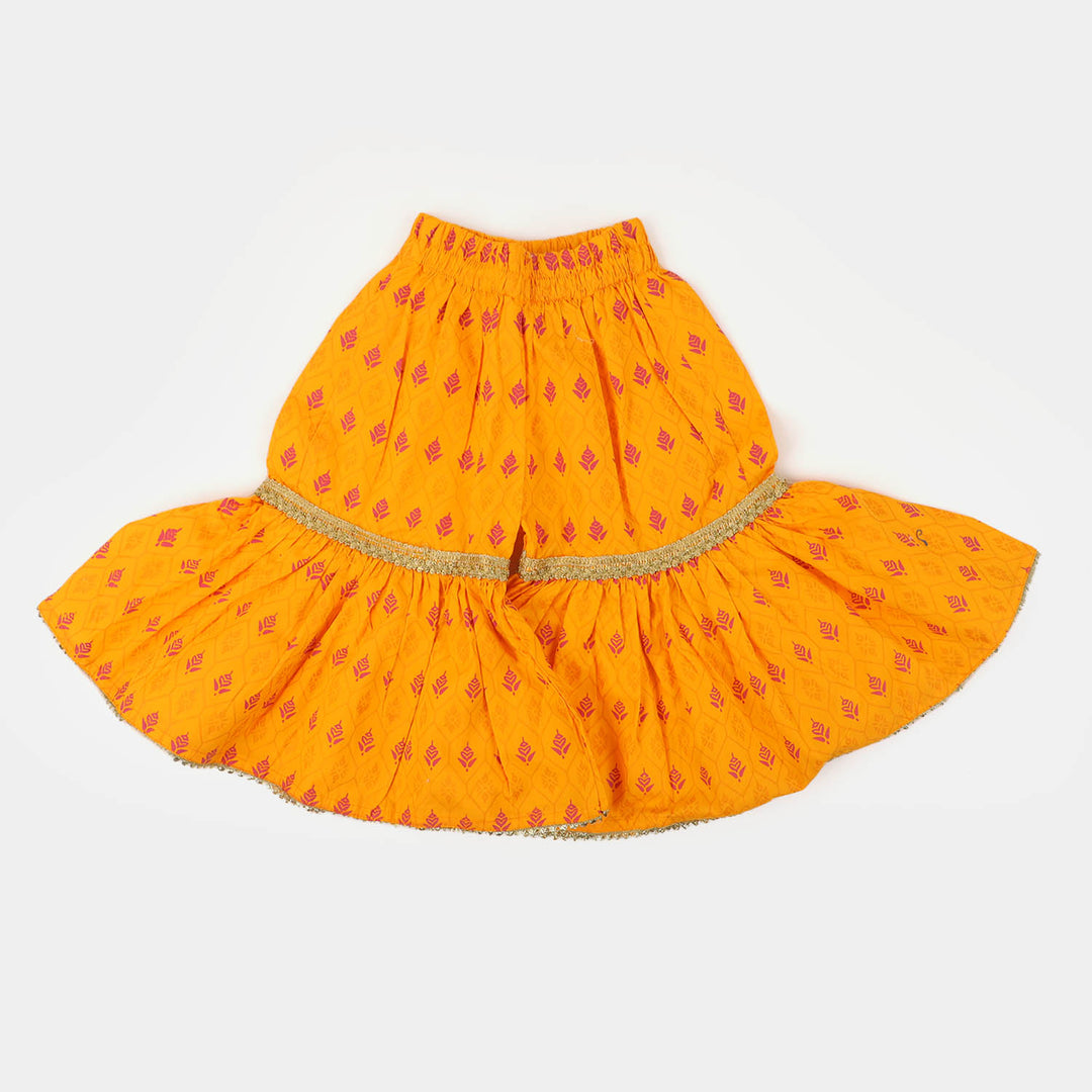 Infant Girls Fancy Suit Blooming S2 - Citrus