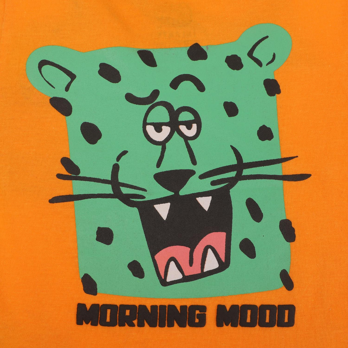 Infant Boys Cotton T-Shirt Morning Mood - Orange