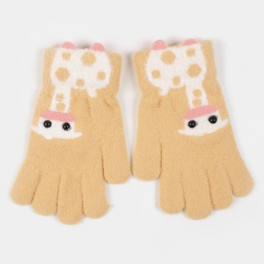 Kids Cute & Warm Full Finger Winter Gloves