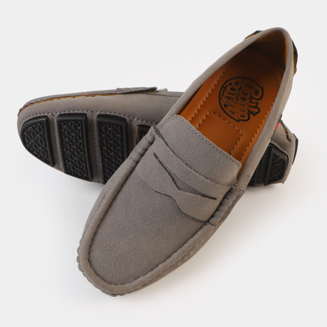 Boys Loafers - GREY