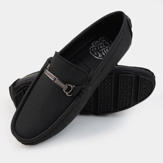 Boys Loafers LF-3 - BLACK