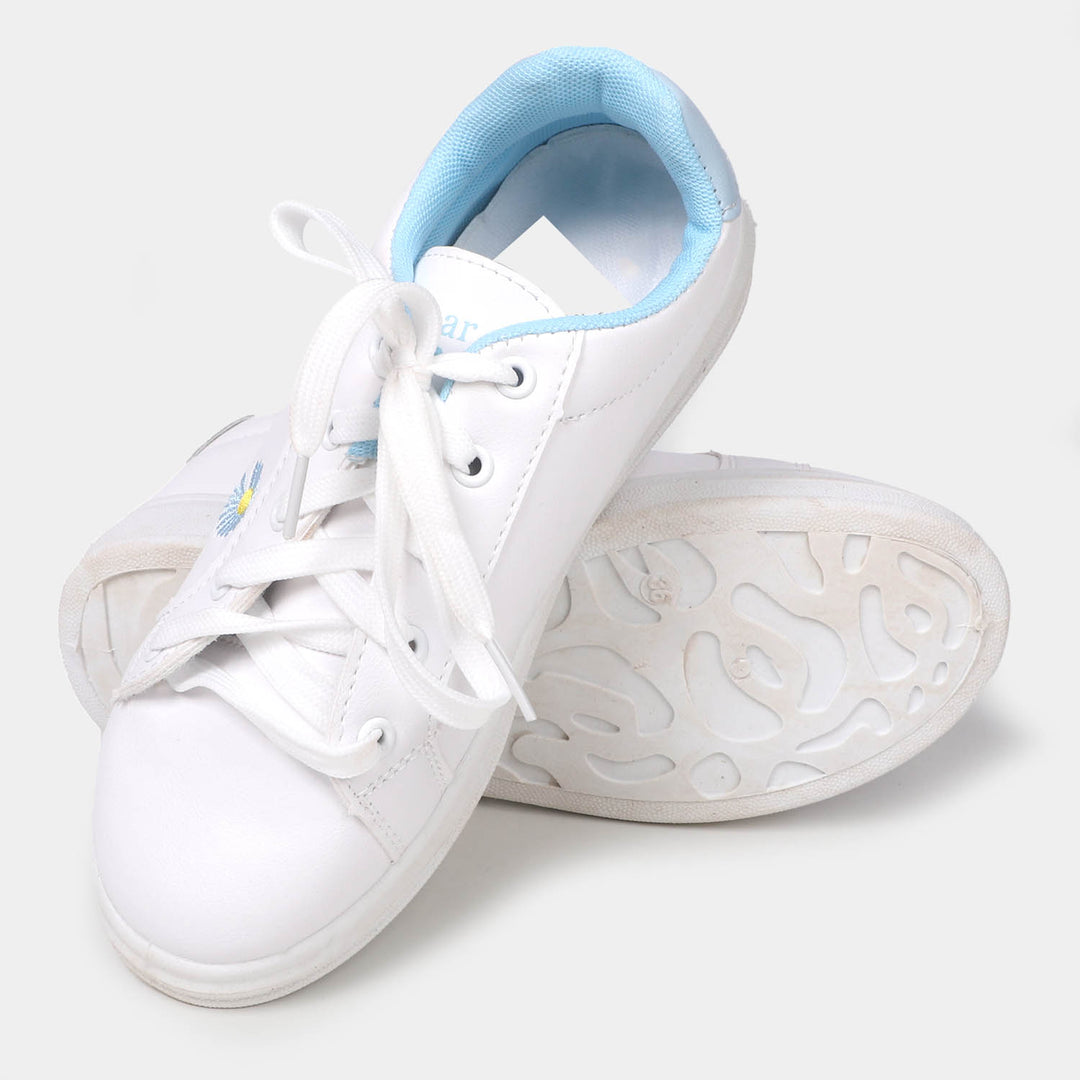 Teens Girls Sneakers Shoes SK IS-1 - White/Blue