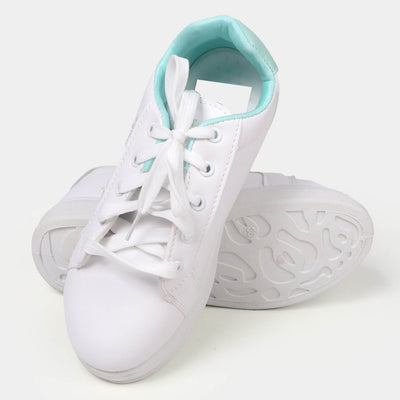 Teens Girls Sneakers Shoes SK IS-1 - White/Green