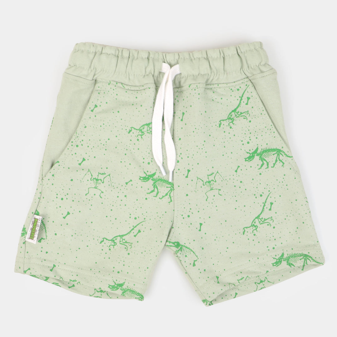 Boys Cotton Short Dino All Over